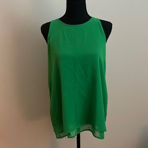 Aug-Tober Sale Green Casual Top, Size L, Excellent Condition